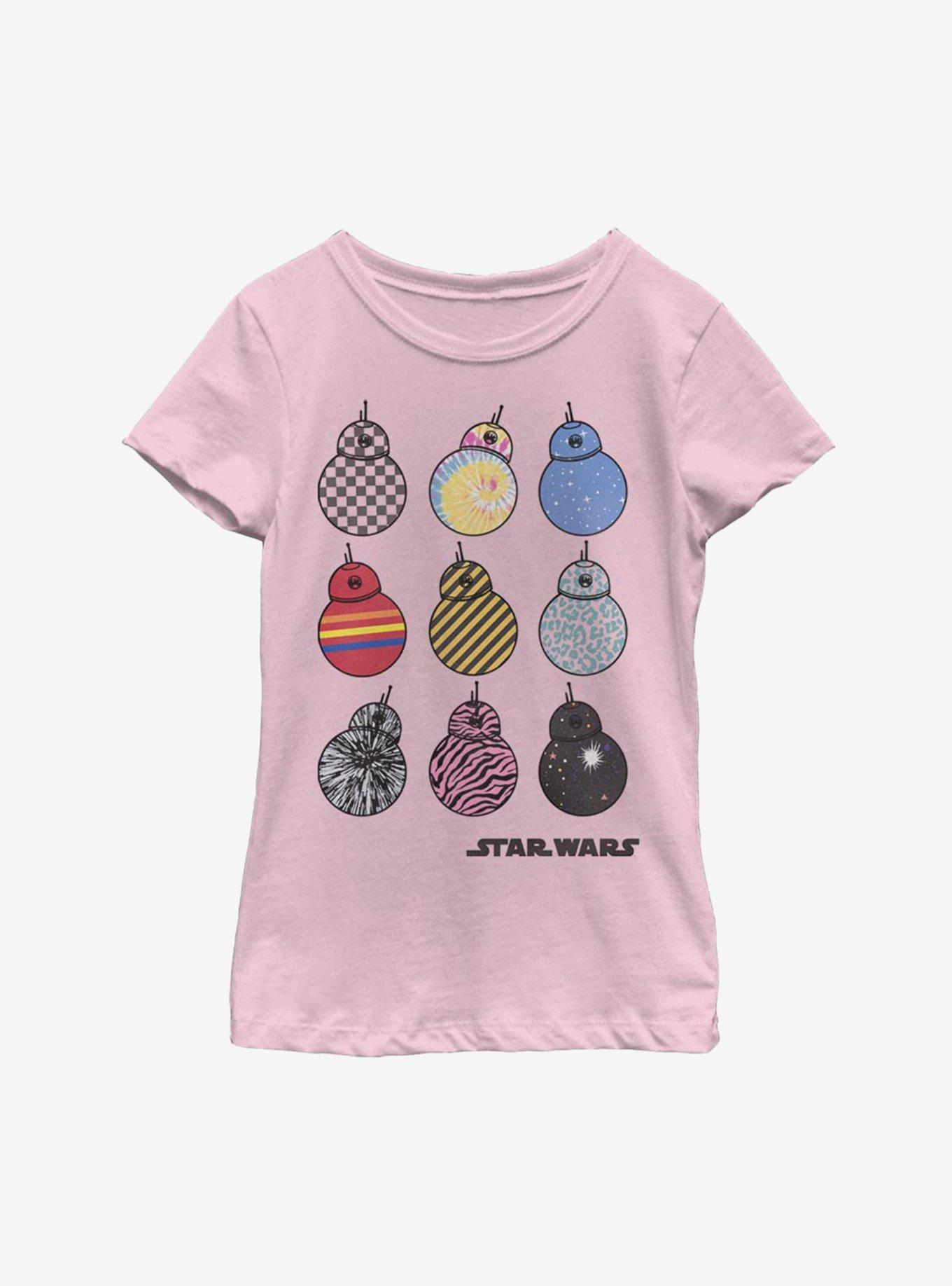 Star Wars Episode IX The Rise Of Skywalker BB8 Youth Girls T-Shirt, , hi-res