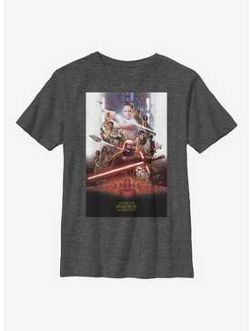 Star Wars Episode IX The Rise Of Skywalker Last Poster Youth T-Shirt, , hi-res
