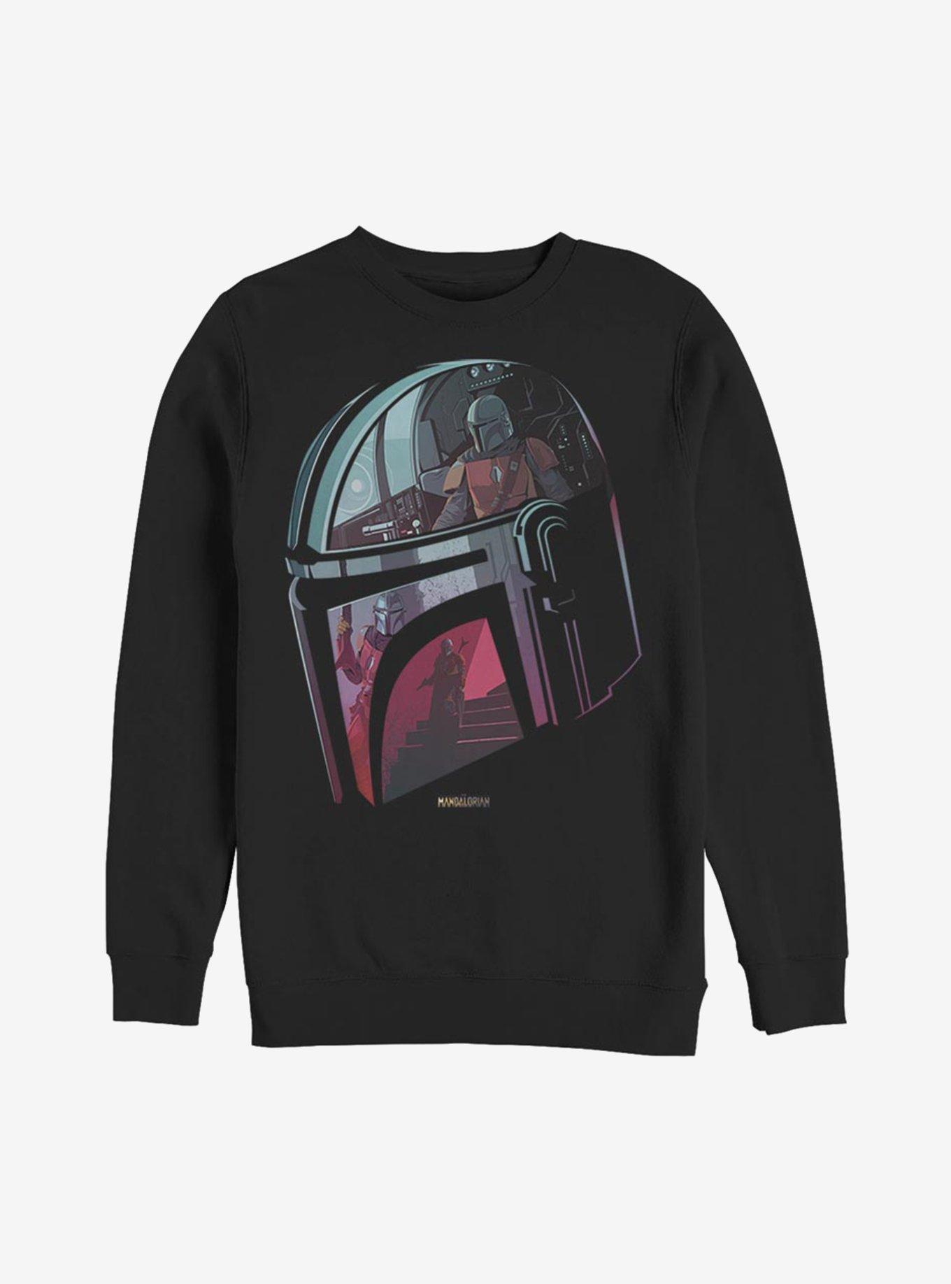 Star Wars The Mandalorian Inside The Helmet Sweatshirt, , hi-res