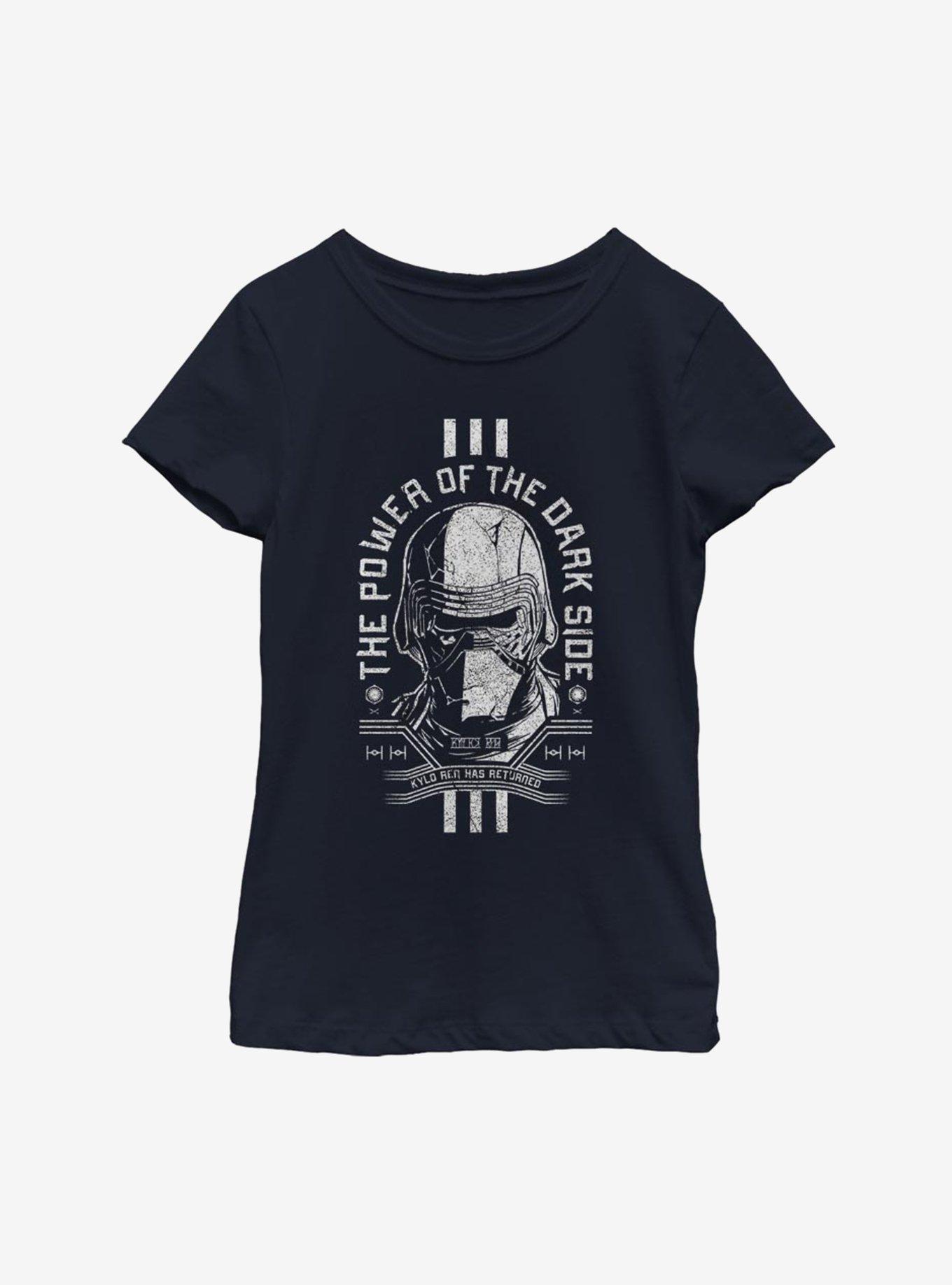 Star Wars Episode IX The Rise Of Skywalker Dark Power Youth Girls T-Shirt, , hi-res