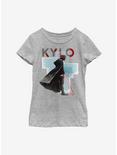 Star Wars Episode IX The Rise Of Skywalker Kylo Red Mask Youth Girls T-Shirt, ATH HTR, hi-res