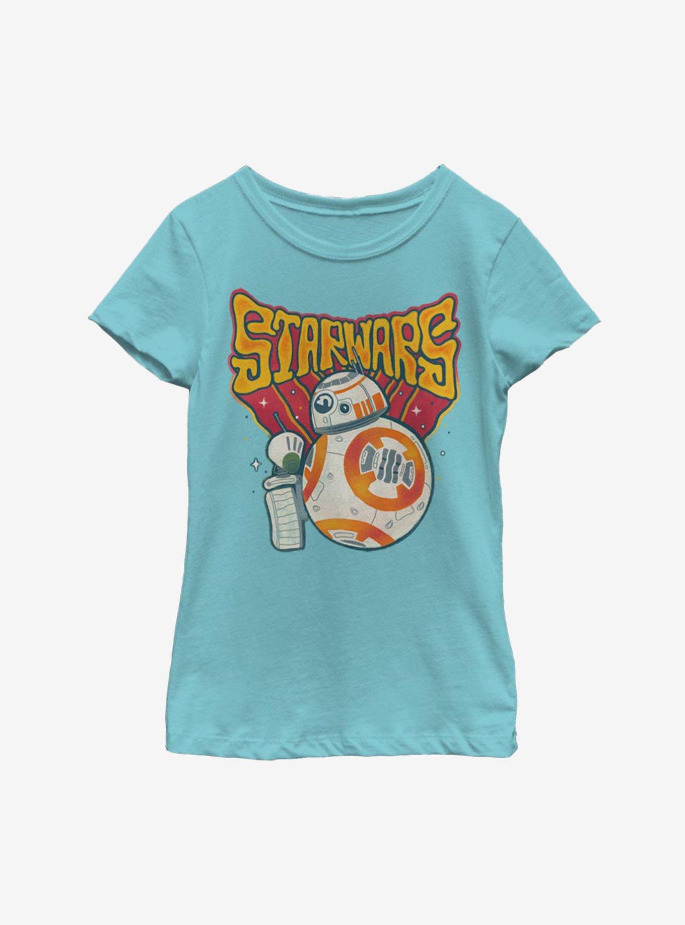 Star Wars Episode IX The Rise Of Skywalker Wobbly Youth Girls T-Shirt, , hi-res