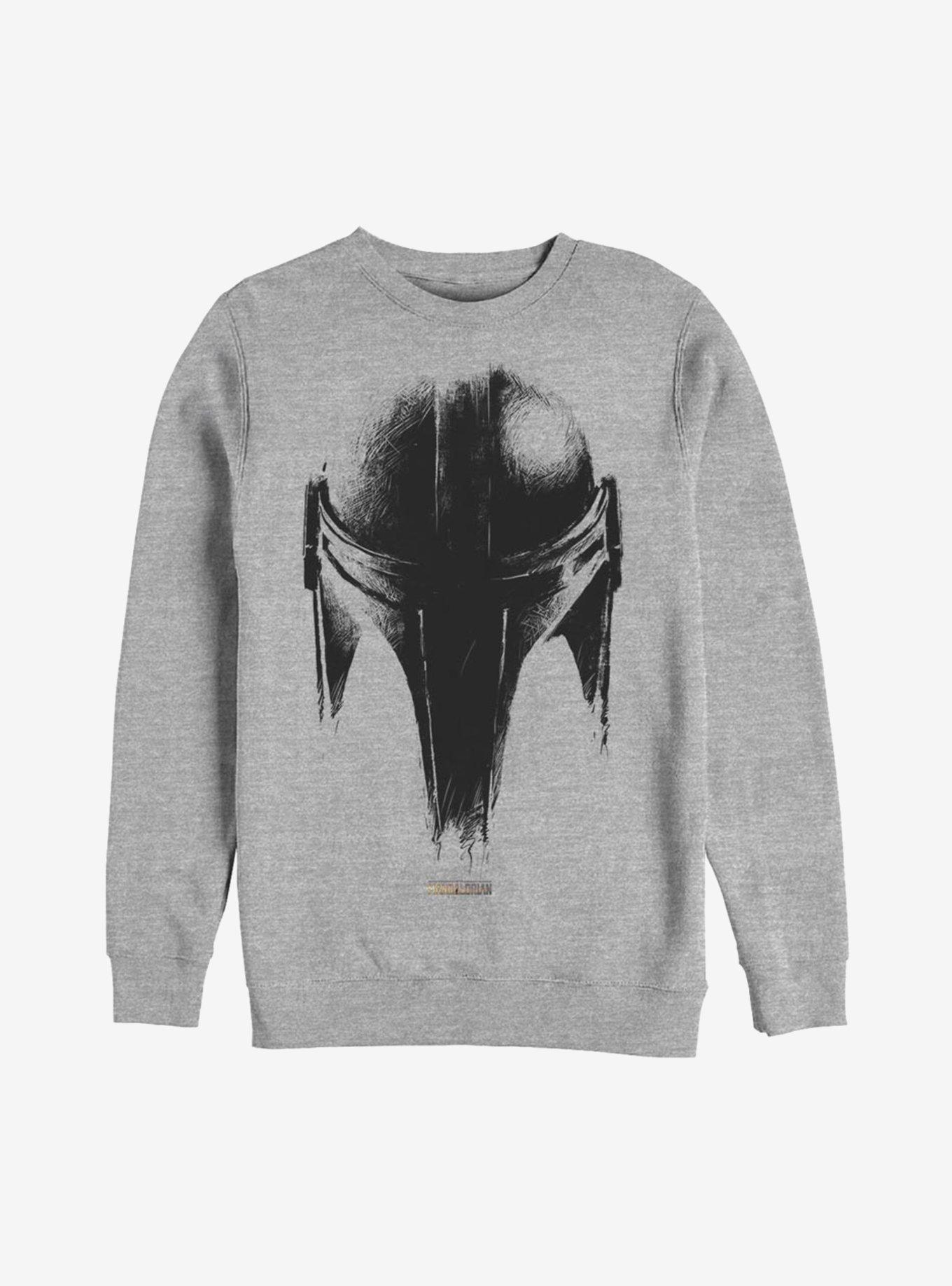 Star Wars The Mandalorian Sketch Helm Sweatshirt, , hi-res