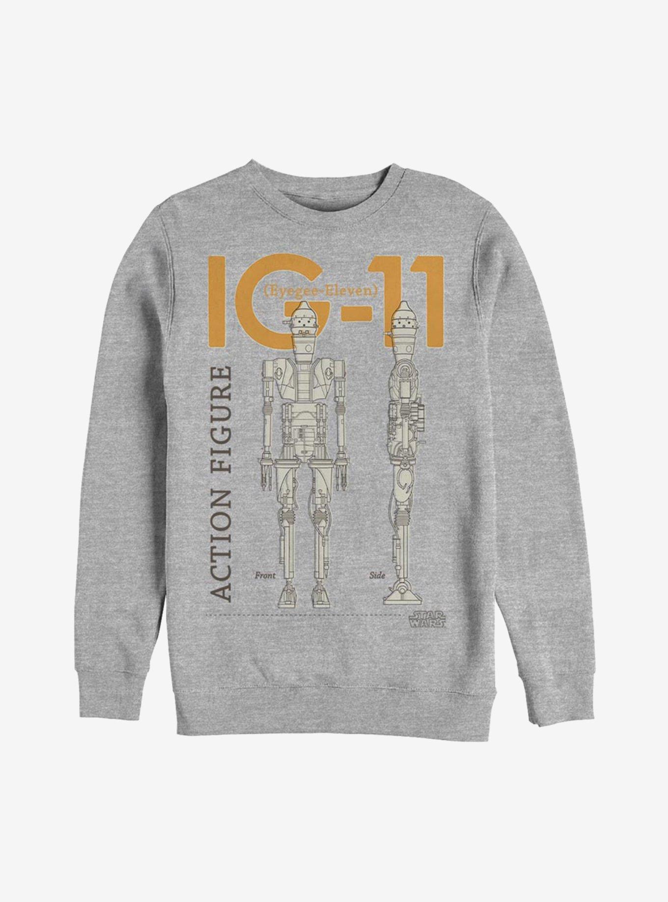 Star Wars The Mandalorian IG Schematics Sweatshirt, , hi-res