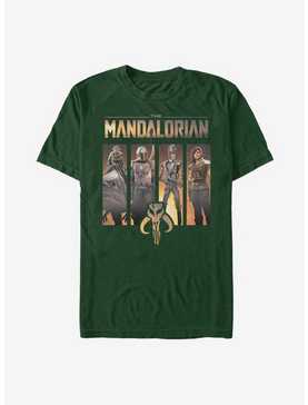 Star Wars The Mandalorian Character Panels T-Shirt, , hi-res