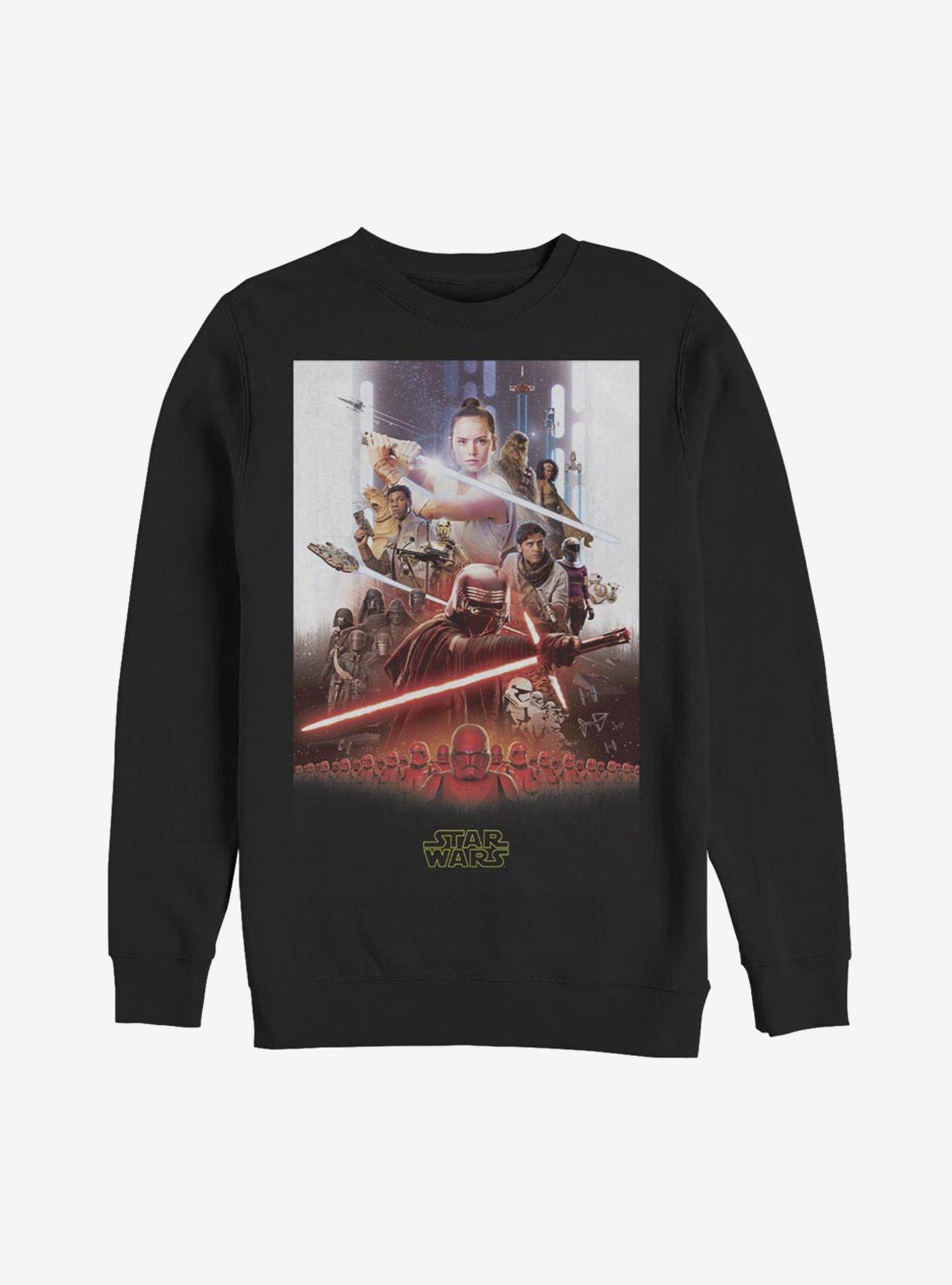 Star Wars Episode IX The Rise Of Skywalker Last Poster Sweatshirt, , hi-res