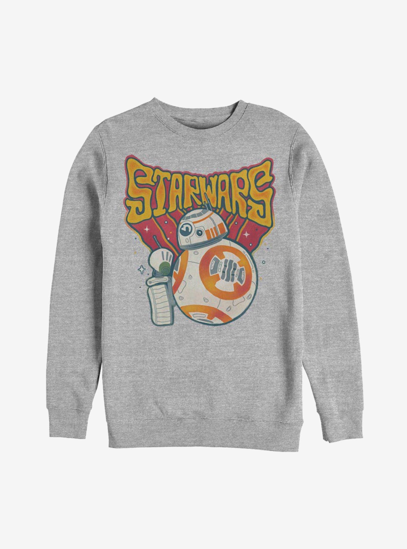 Star Wars Episode IX The Rise Of Skywalker Wobbly Sweatshirt, ATH HTR, hi-res