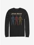 Star Wars Episode IX The Rise Of Skywalker Color Guards Long-Sleeve T-Shirt, BLACK, hi-res