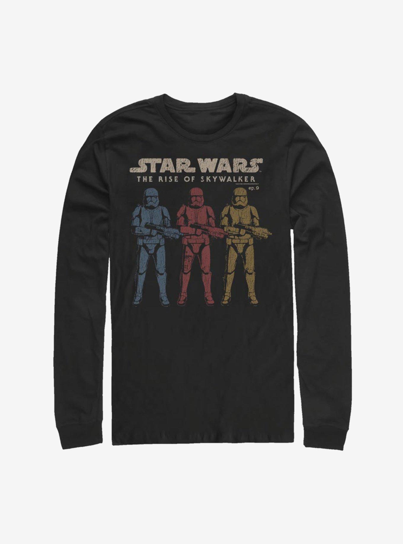 Star Wars Episode IX The Rise Of Skywalker Color Guards Long-Sleeve T-Shirt, BLACK, hi-res