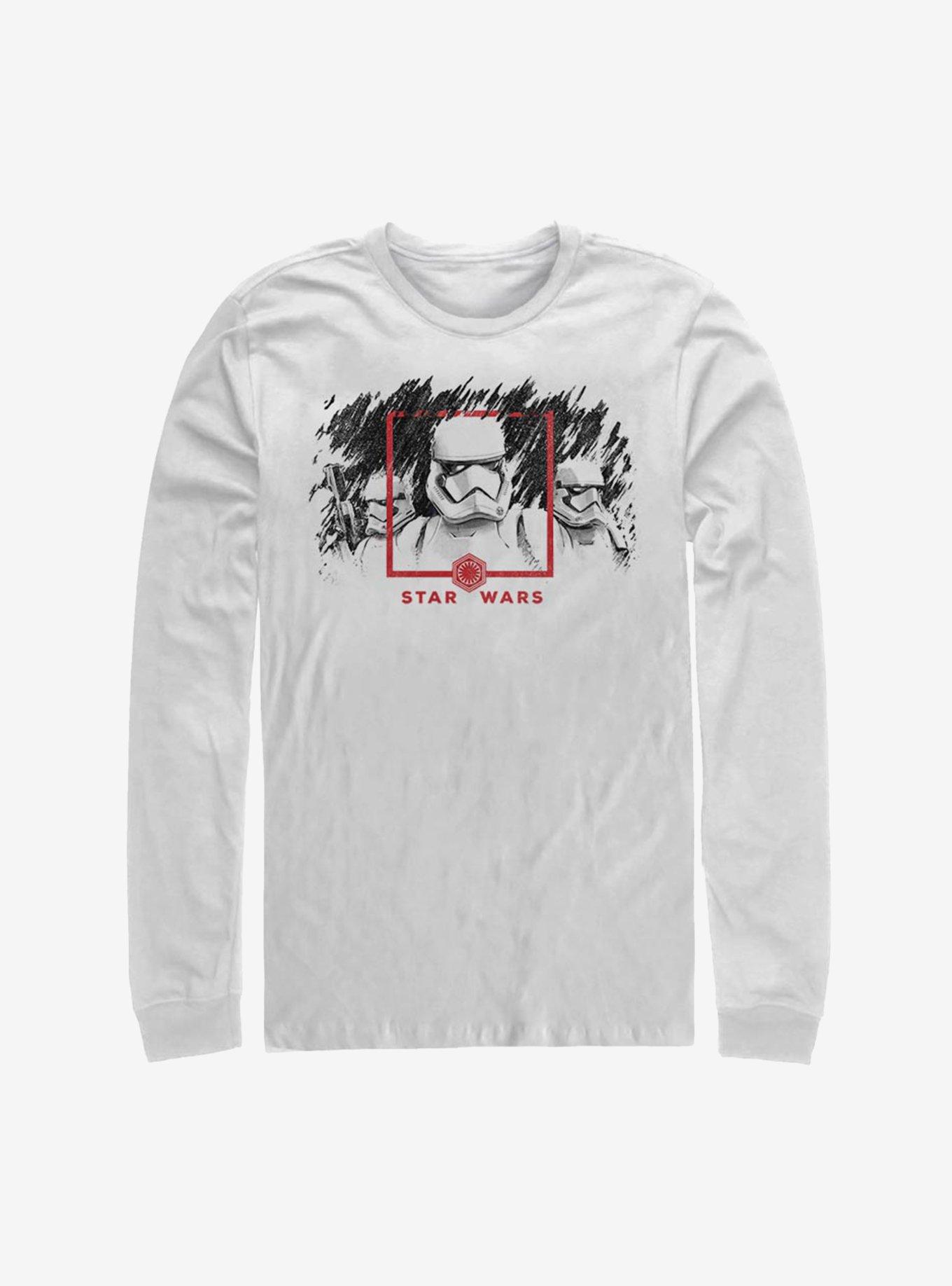 Star Wars Episode IX The Rise Of Skywalker Dawn Patrol Long-Sleeve T-Shirt, WHITE, hi-res