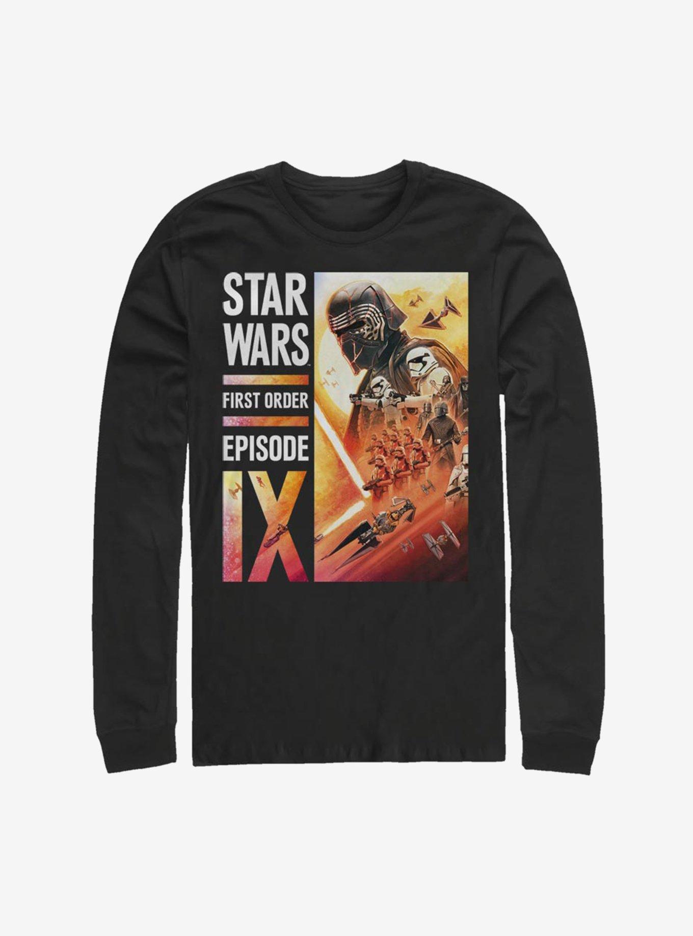 Star Wars Episode IX The Rise Of Skywalker First Order Collage Long-Sleeve T-Shirt, , hi-res