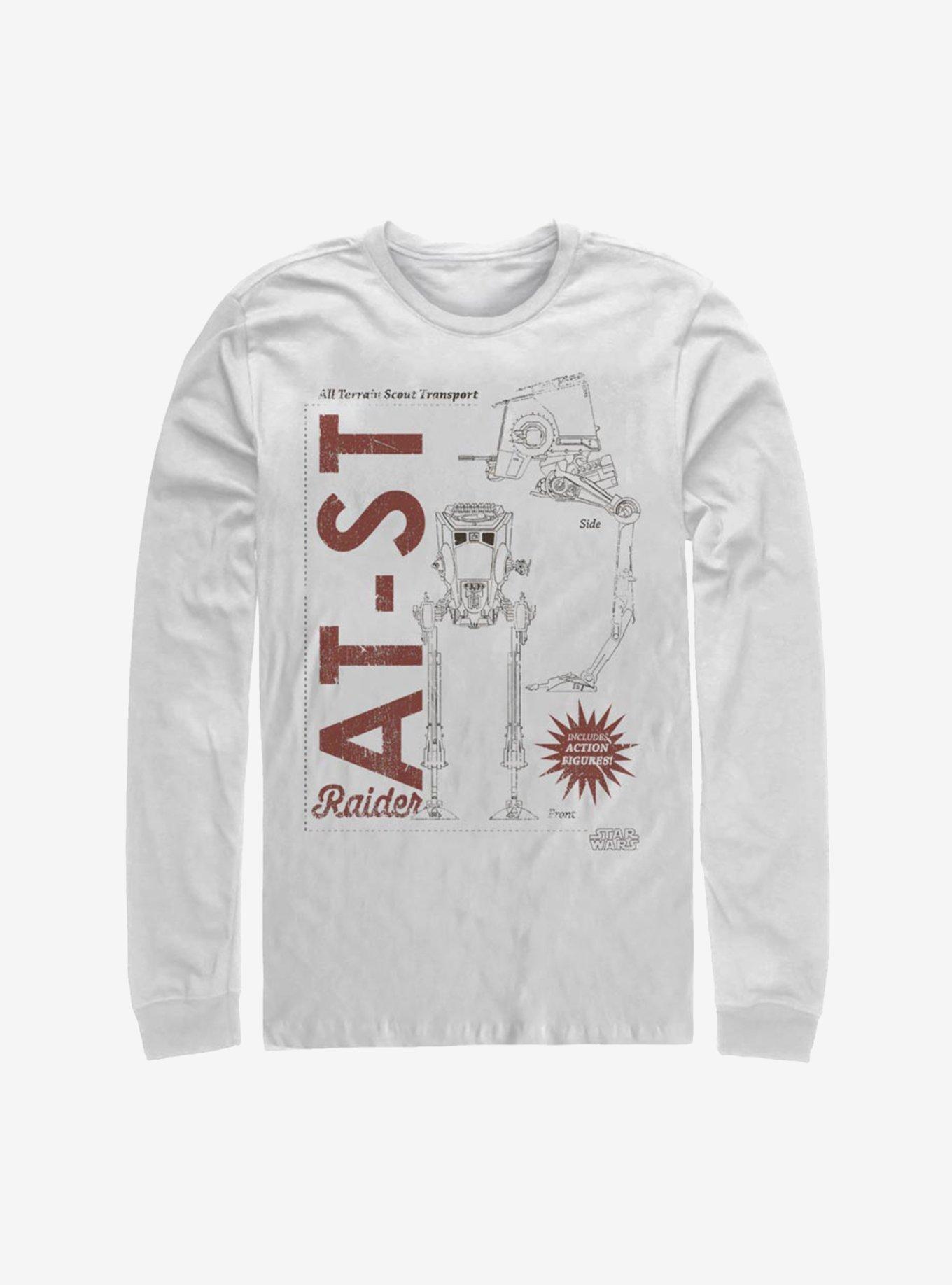 Star Wars The Mandalorian AT-ST Long-Sleeve T-Shirt, , hi-res