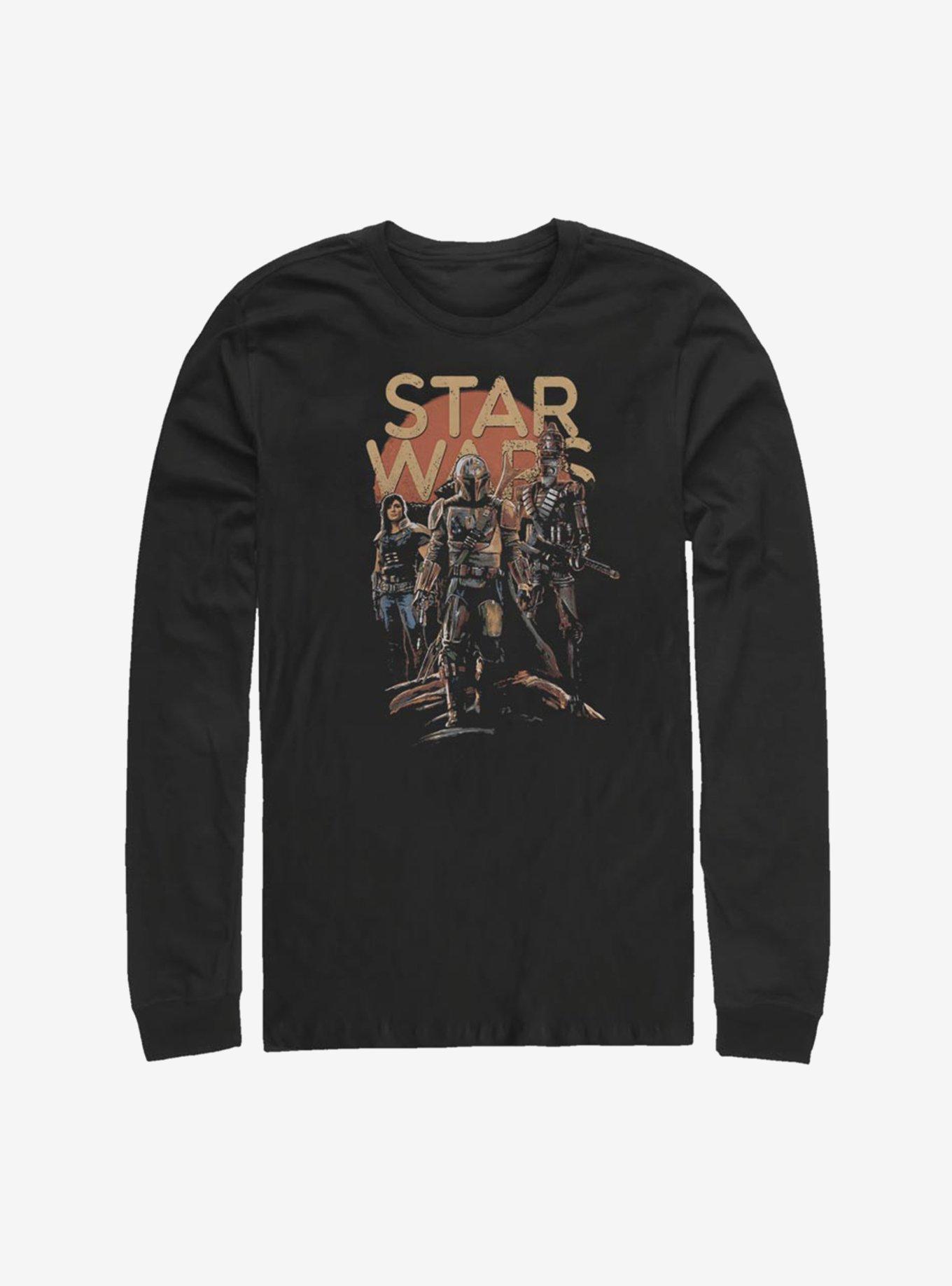 Star Wars The Mandalorian Few Credits More Long-Sleeve T-Shirt, , hi-res