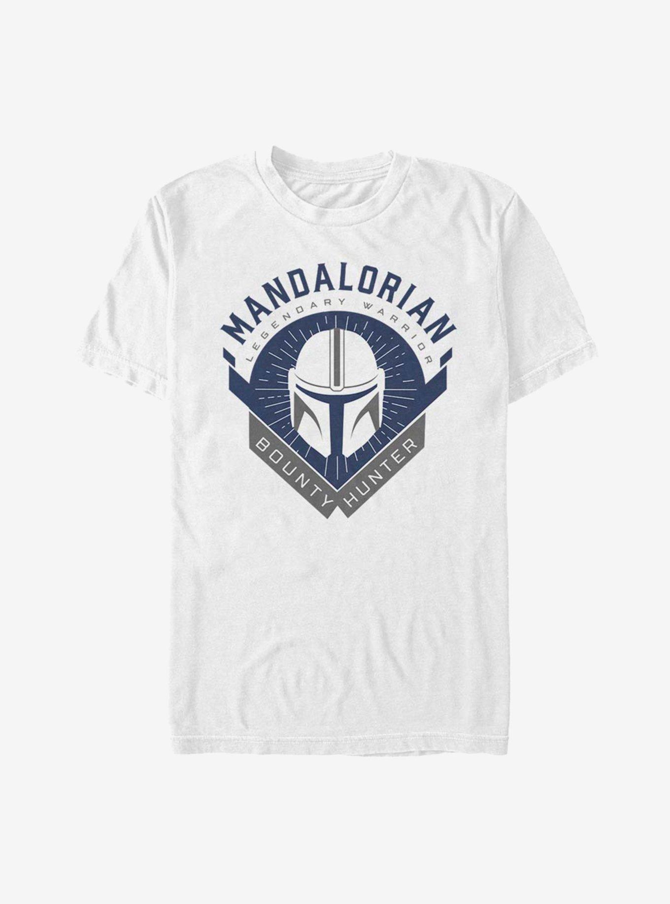 Star Wars The Mandalorian Bounty Hunter Crest T-Shirt, , hi-res