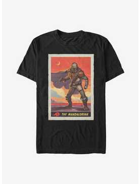 Star Wars The Mandalorian Retro Poster T-Shirt, , hi-res