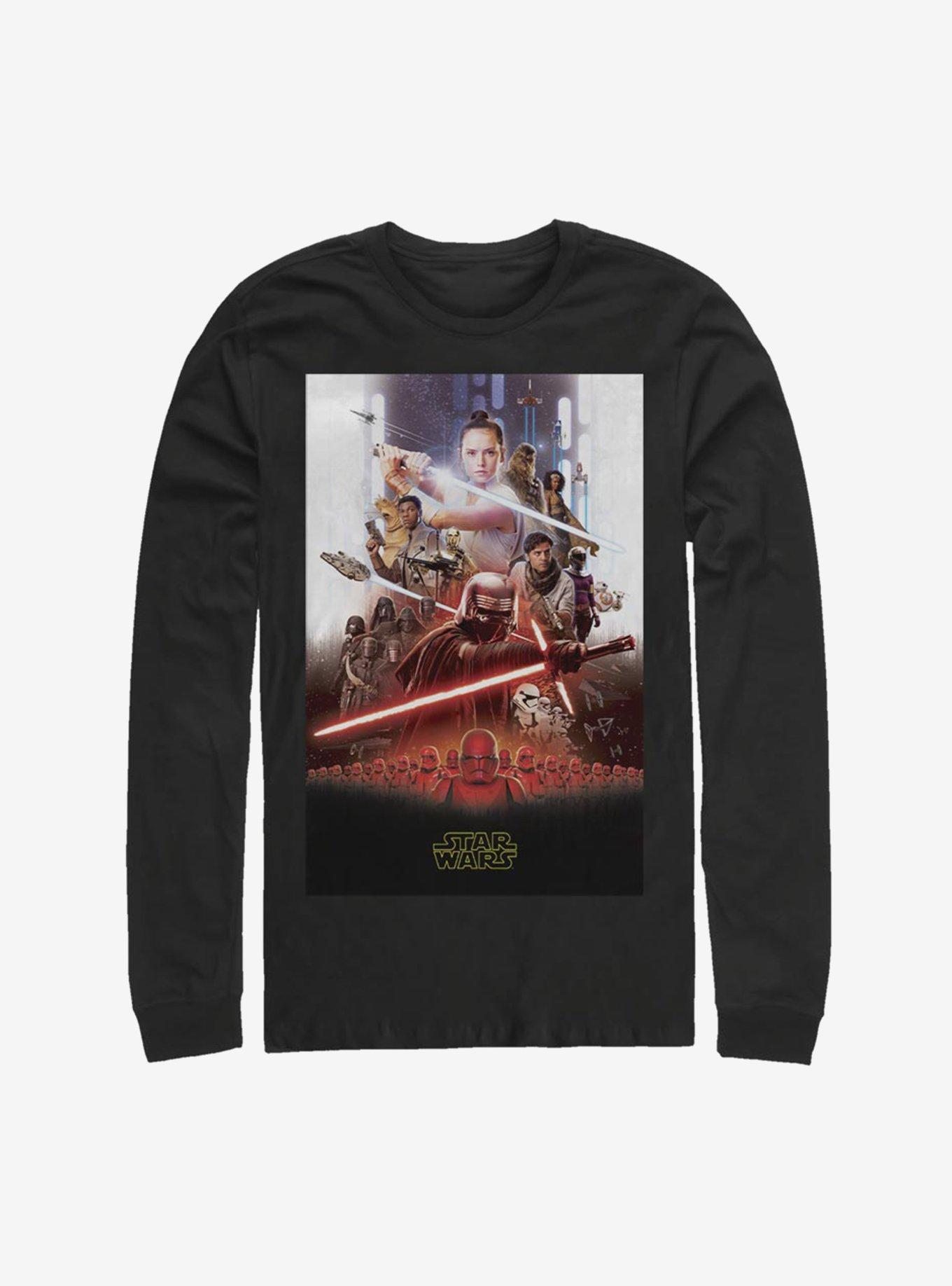 Star Wars Episode IX The Rise Of Skywalker Last Poster Long-Sleeve T-Shirt, , hi-res