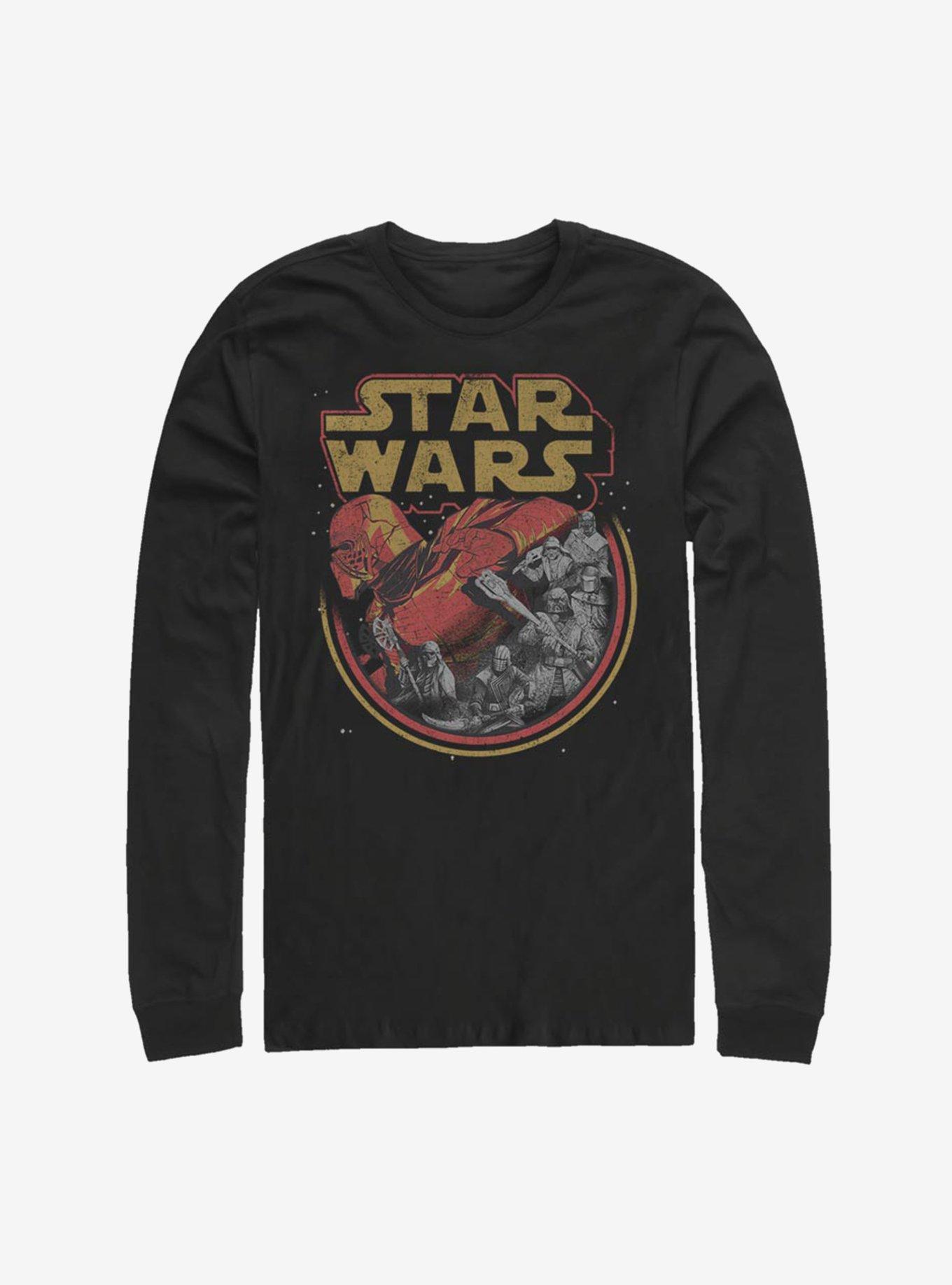 Star Wars Episode IX The Rise Of Skywalker Retro Villains Long-Sleeve T-Shirt, , hi-res