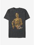 Star Wars Episode IX The Rise Of Skywalker C3PO Stay Golden T-Shirt, , hi-res
