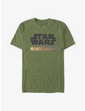 Star Wars The Mandalorian Stacked Logo T-Shirt, , hi-res