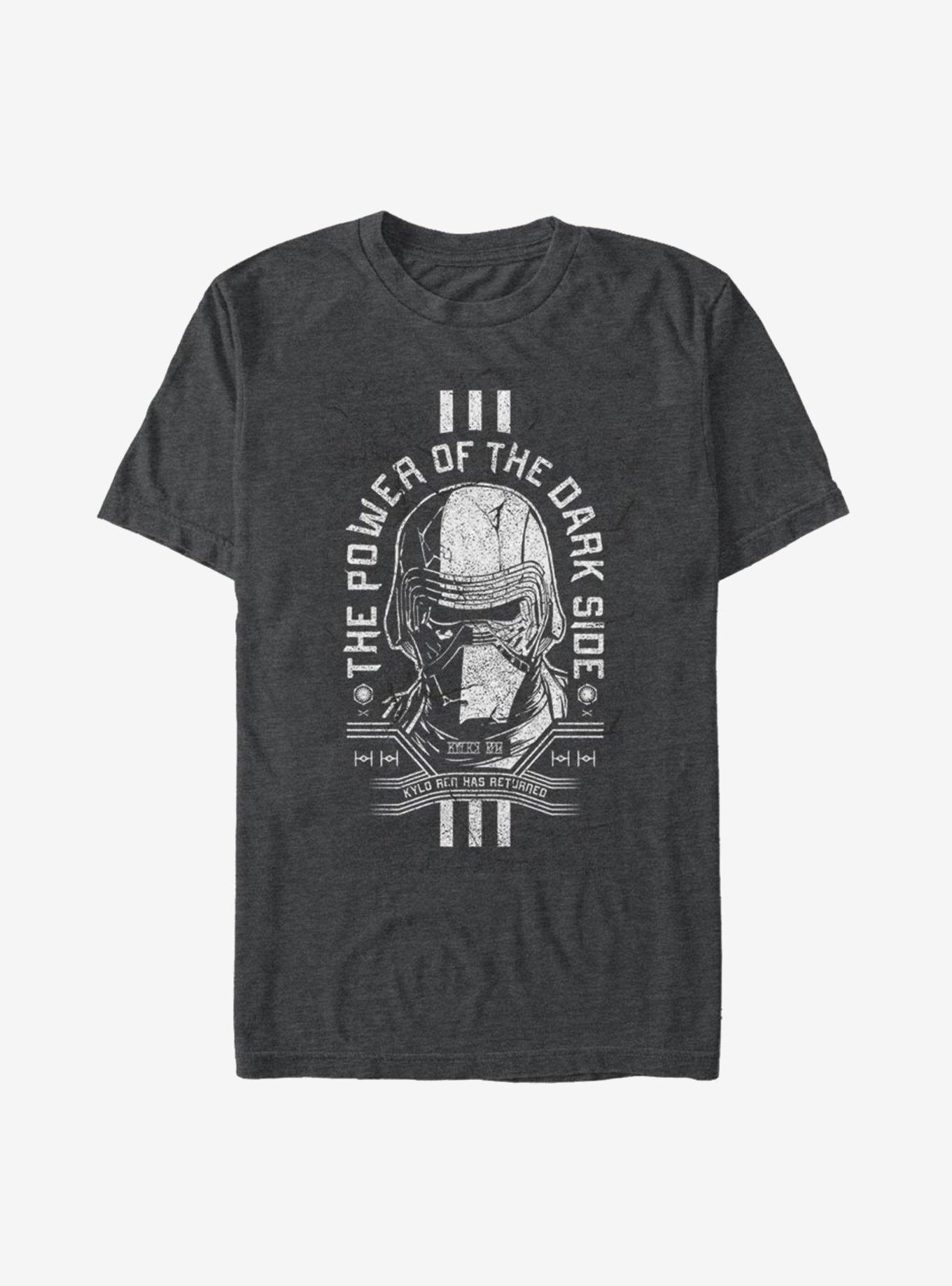 Star Wars Episode IX The Rise Of Skywalker Dark Power T-Shirt, DARK CHARCOAL, hi-res