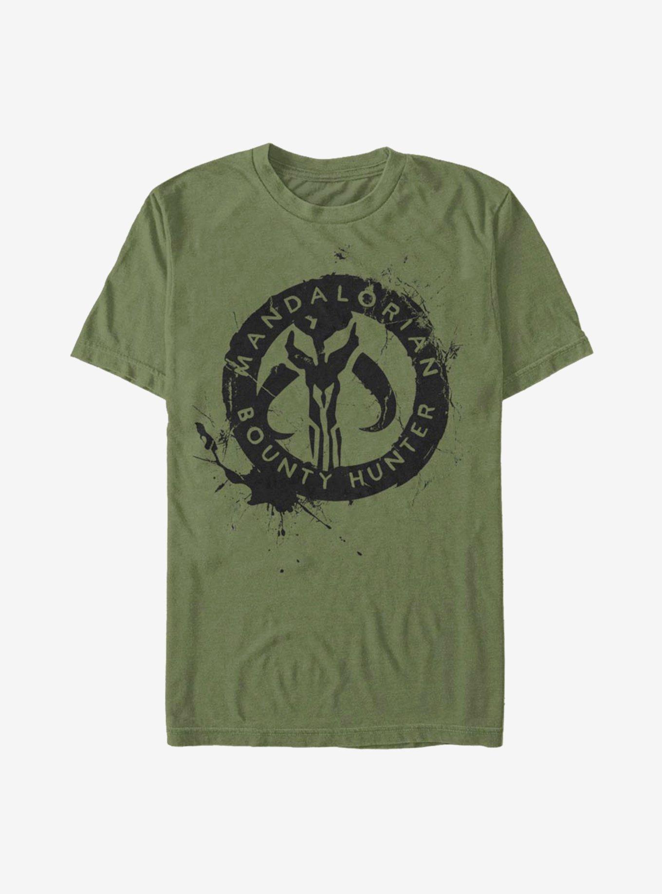 Star Wars The Mandalorian Painted Skull T-Shirt, , hi-res