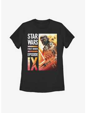 Star Wars Episode IX The Rise Of Skywalker First Order Collage Womens T-Shirt, , hi-res