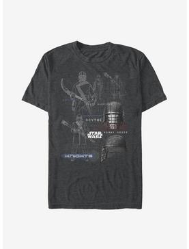 Star Wars Episode IX The Rise Of Skywalker Kylo Ren Maps T-Shirt, , hi-res
