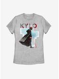 Star Wars Episode IX The Rise Of Skywalker Kylo Red Mask Womens T-Shirt, ATH HTR, hi-res