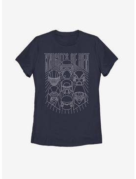 Plus Size Star Wars Episode IX The Rise Of Skywalker Simple Outlines Womens T-Shirt, , hi-res