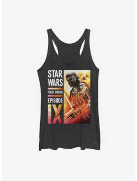Star Wars Episode IX The Rise Of Skywalker First Order Collage Womens Tank Top, , hi-res
