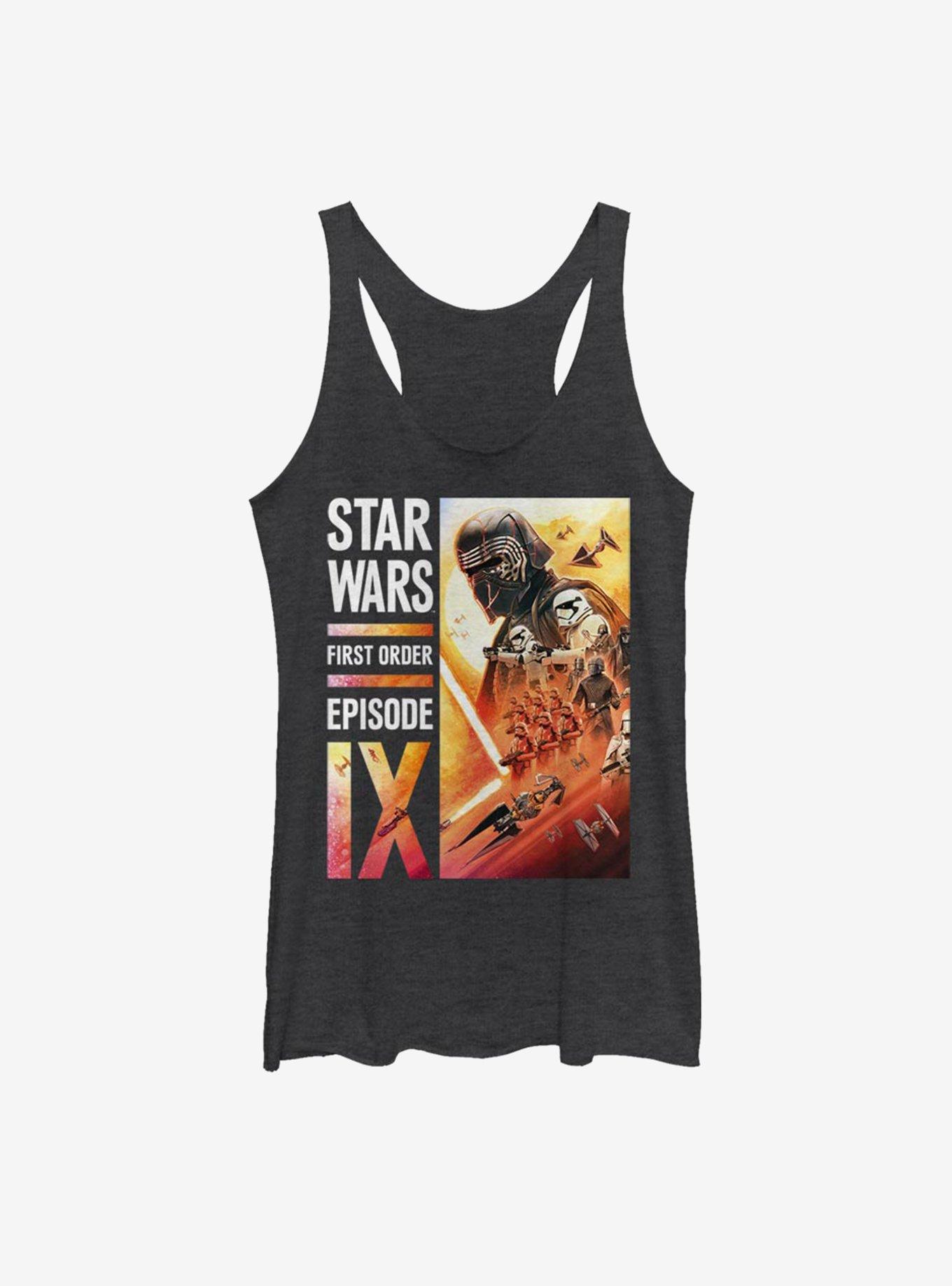 Star Wars Episode IX The Rise Of Skywalker First Order Collage Womens Tank Top, , hi-res