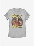 Star Wars The Mandalorian Bounty Retro Womens T-Shirt, ATH HTR, hi-res