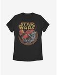 Star Wars Episode IX The Rise Of Skywalker Retro Villains Womens T-Shirt, BLACK, hi-res