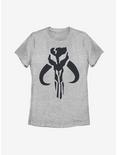 Star Wars The Mandalorian Simple Symbol Womens T-Shirt, ATH HTR, hi-res