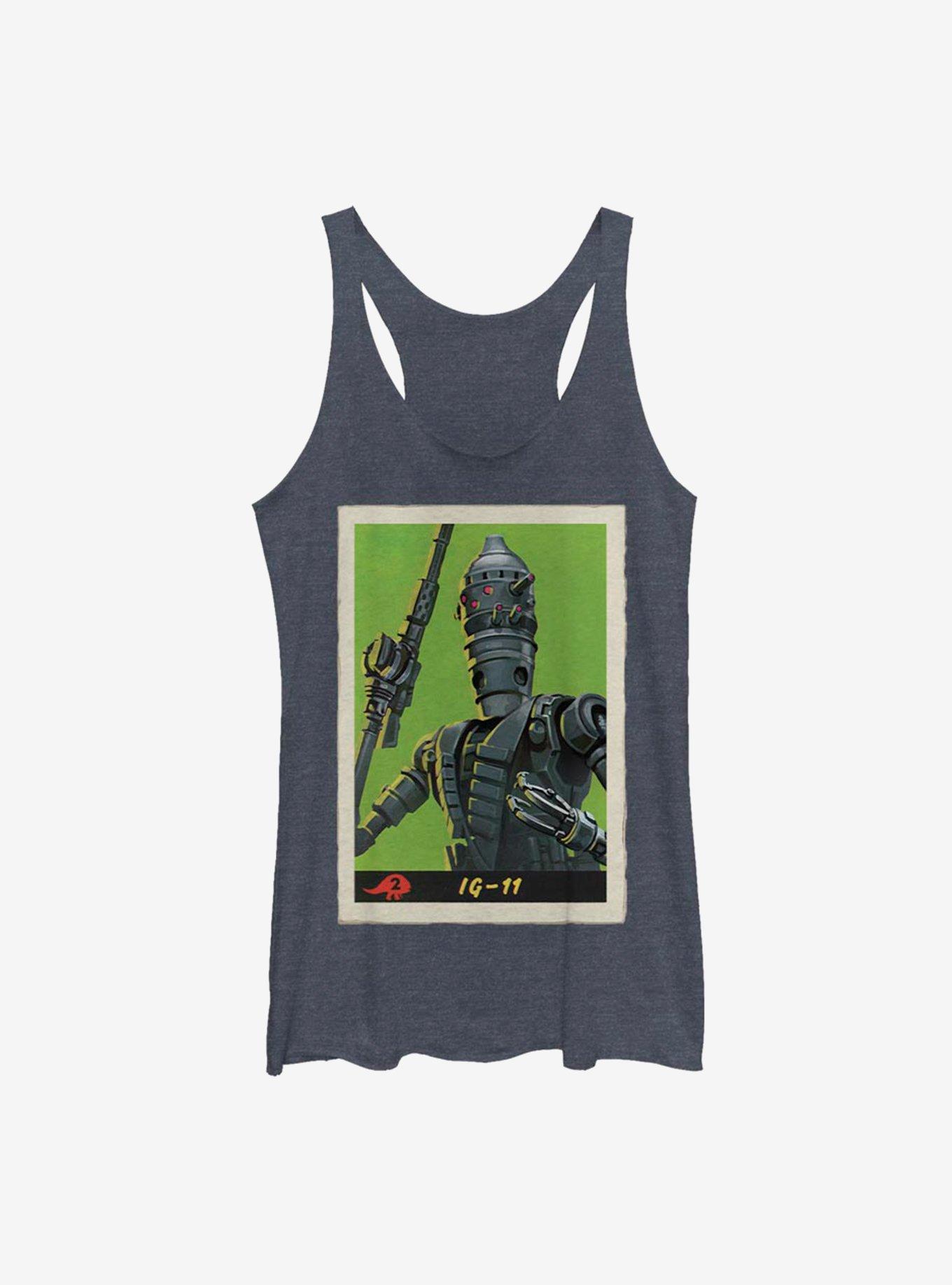 Star Wars The Mandalorian IG-11 Poster Womens Tank Top, , hi-res