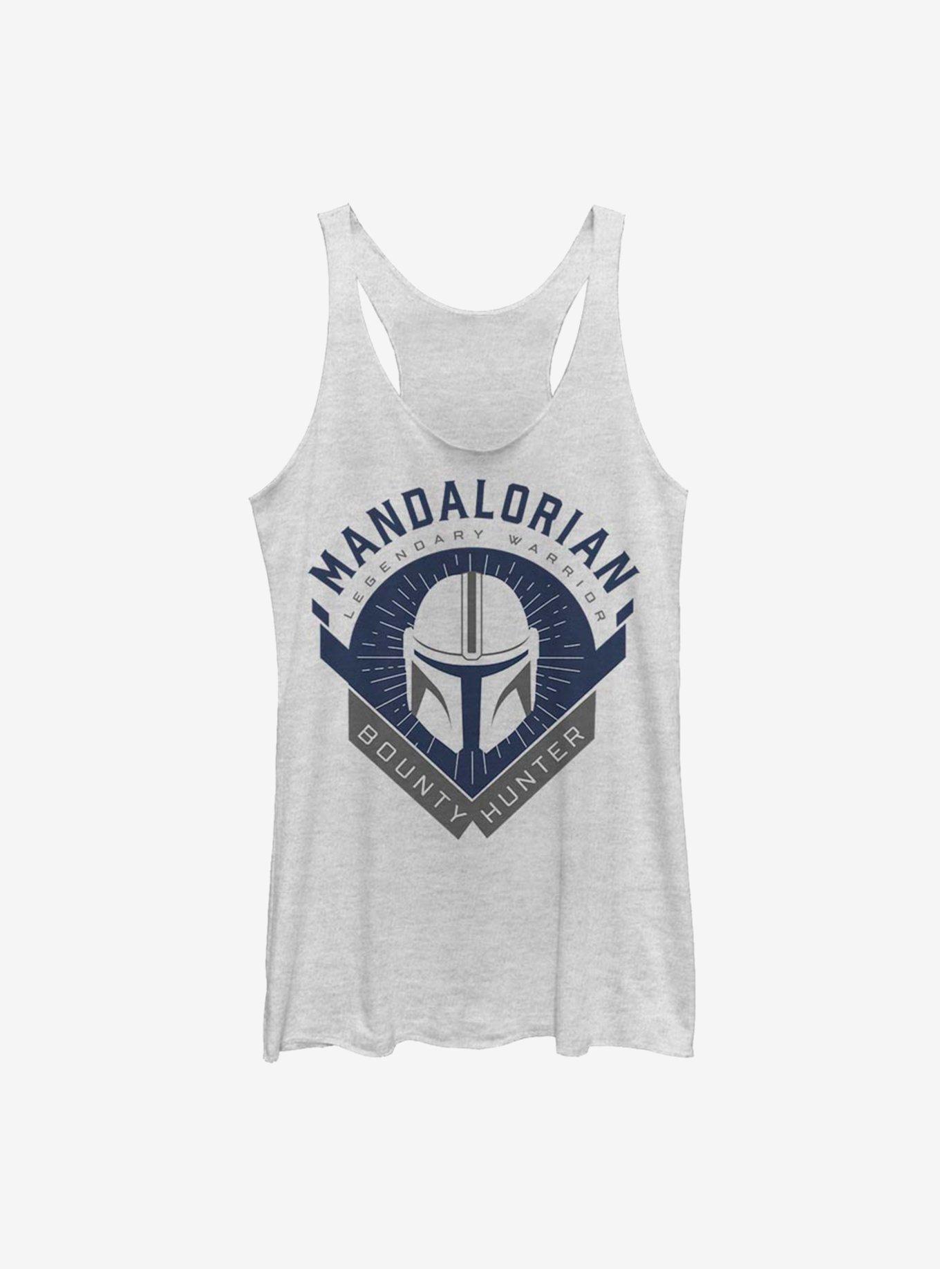 Star Wars The Mandalorian Bounty Hunter Crest Womens Tank Top, , hi-res