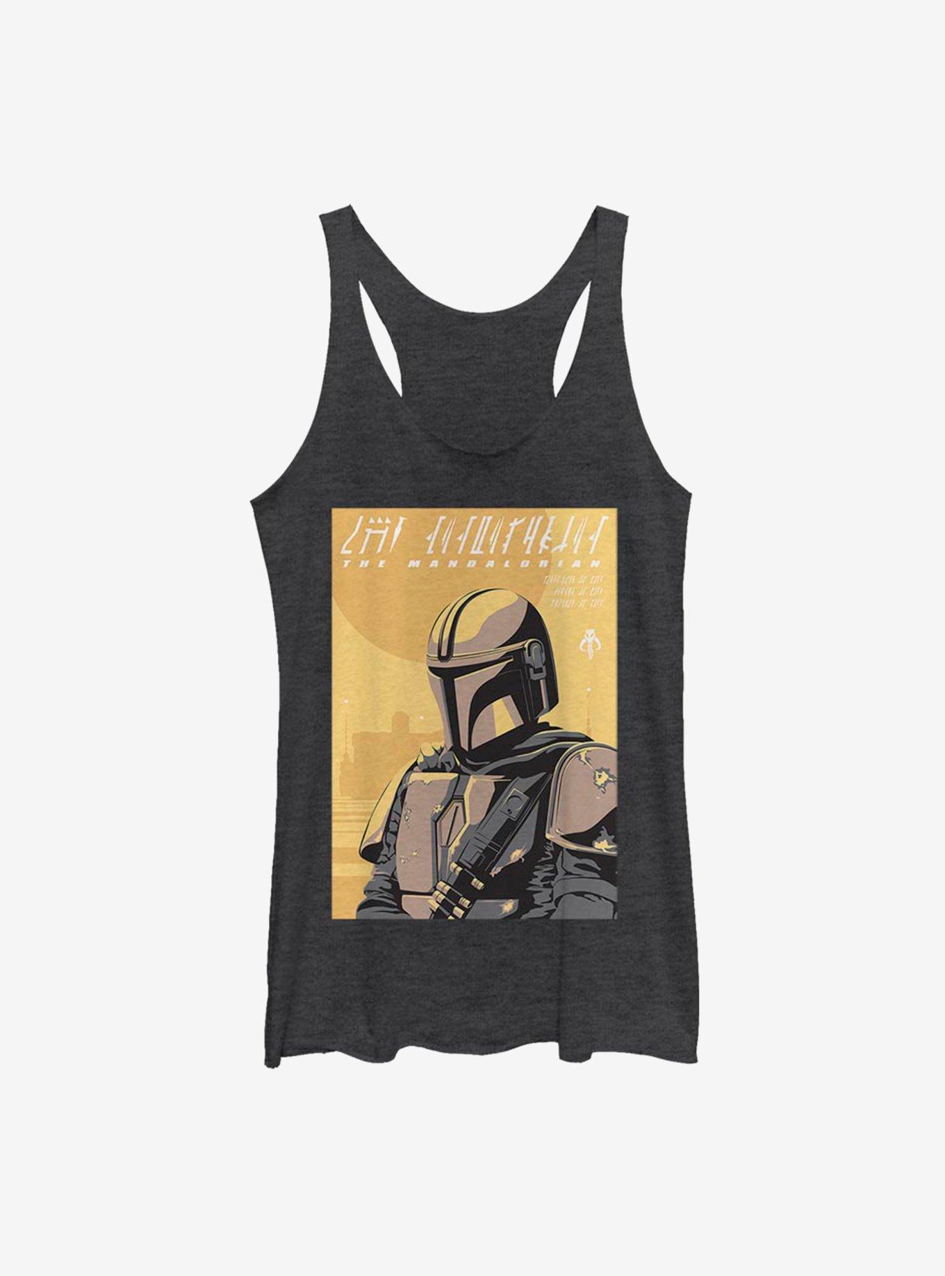 Star Wars The Mandalorian Poster Womens Tank Top, , hi-res