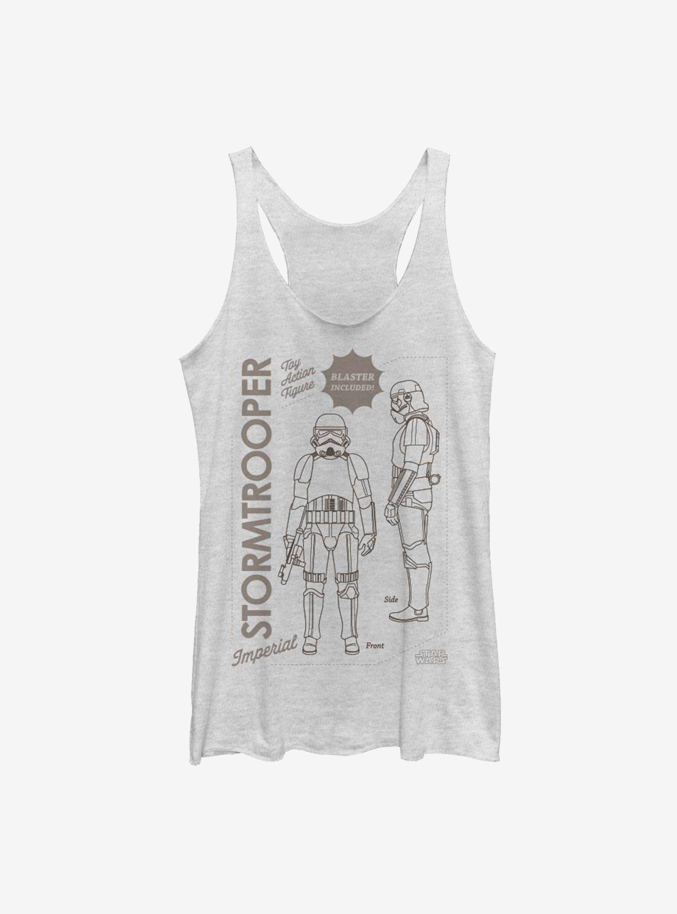 Star Wars The Mandalorian Trooper Action Figure Womens Tank Top, , hi-res