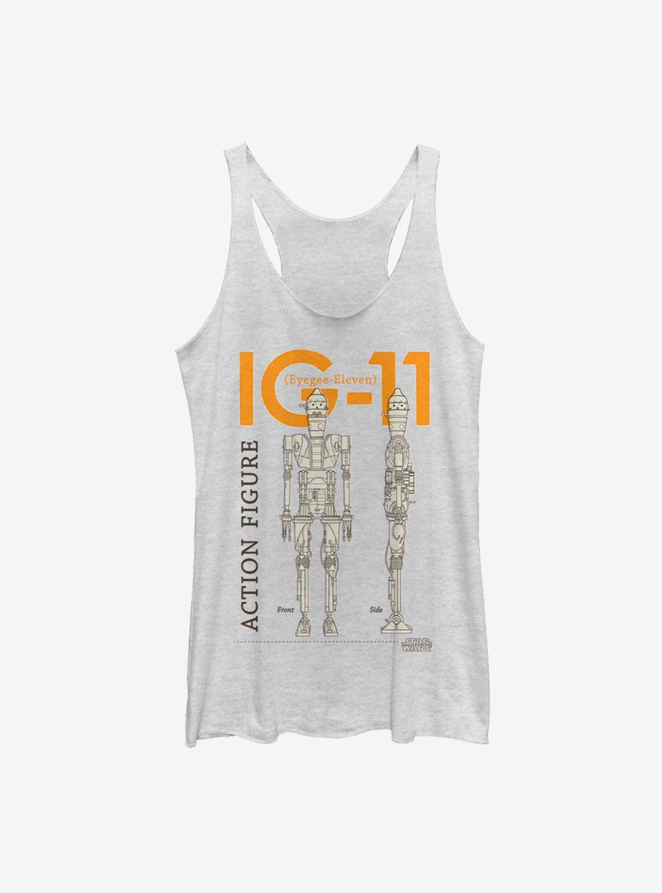 Star Wars The Mandalorian IG Schematics Womens Tank Top, , hi-res