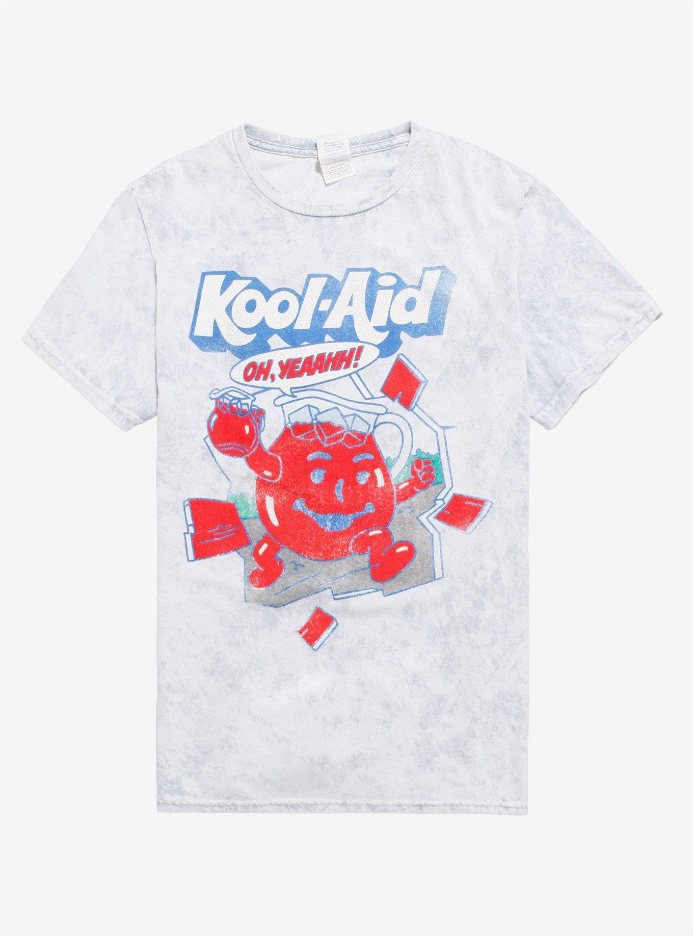 Kool-Aid Busting Through Wall Acid Wash T-Shirt, MULTI, hi-res
