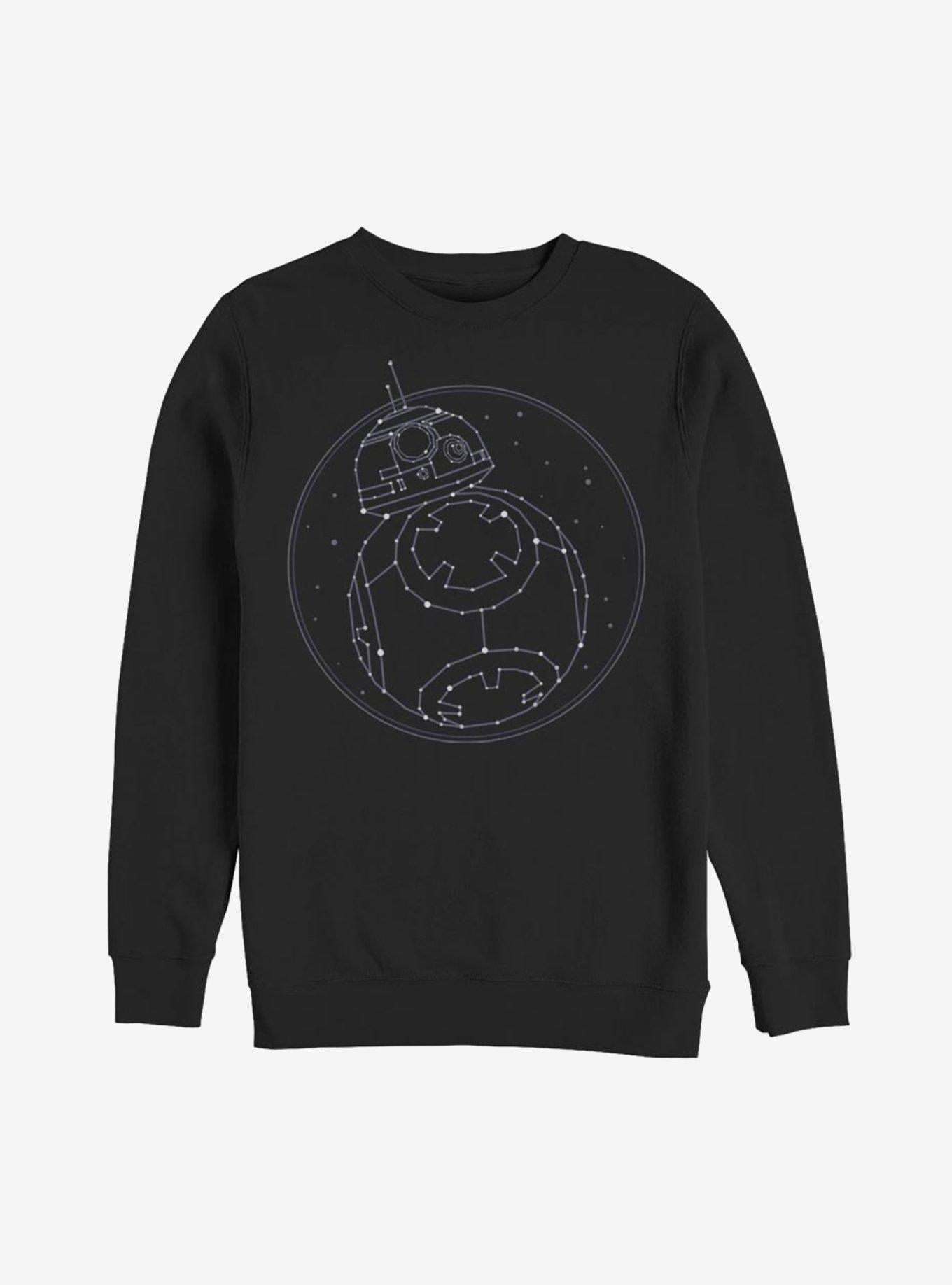 Star Wars Episode IX The Rise Of Skywalker Constellation Sweatshirt, BLACK, hi-res