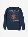 Star Wars Episode IX The Rise Of Skywalker Kyber Crystal Sweatshirt, NAVY, hi-res