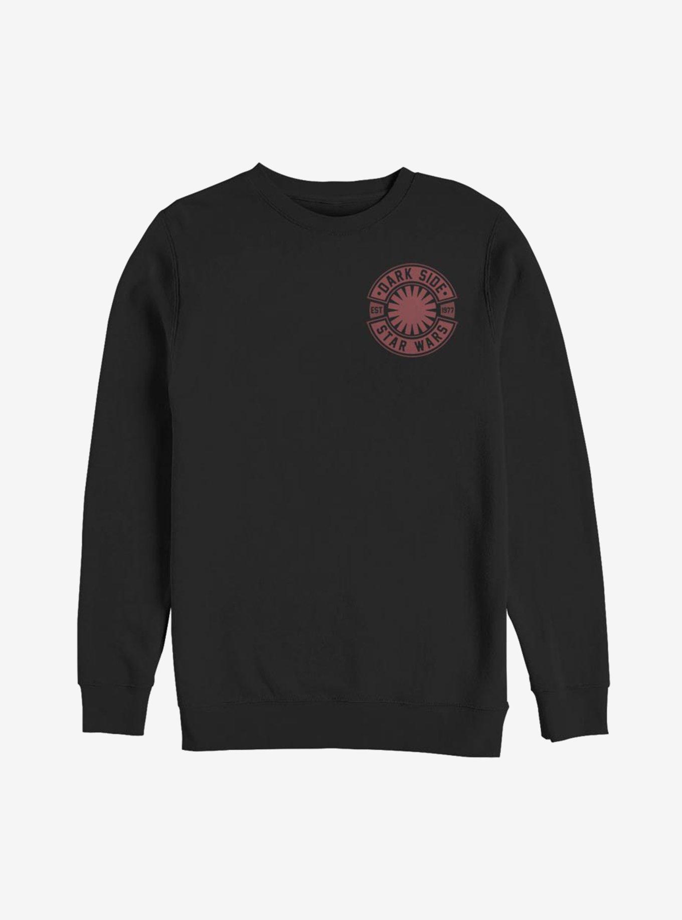 Star Wars Episode IX The Rise Of Skywalker Dark Side Branded Sweatshirt, BLACK, hi-res