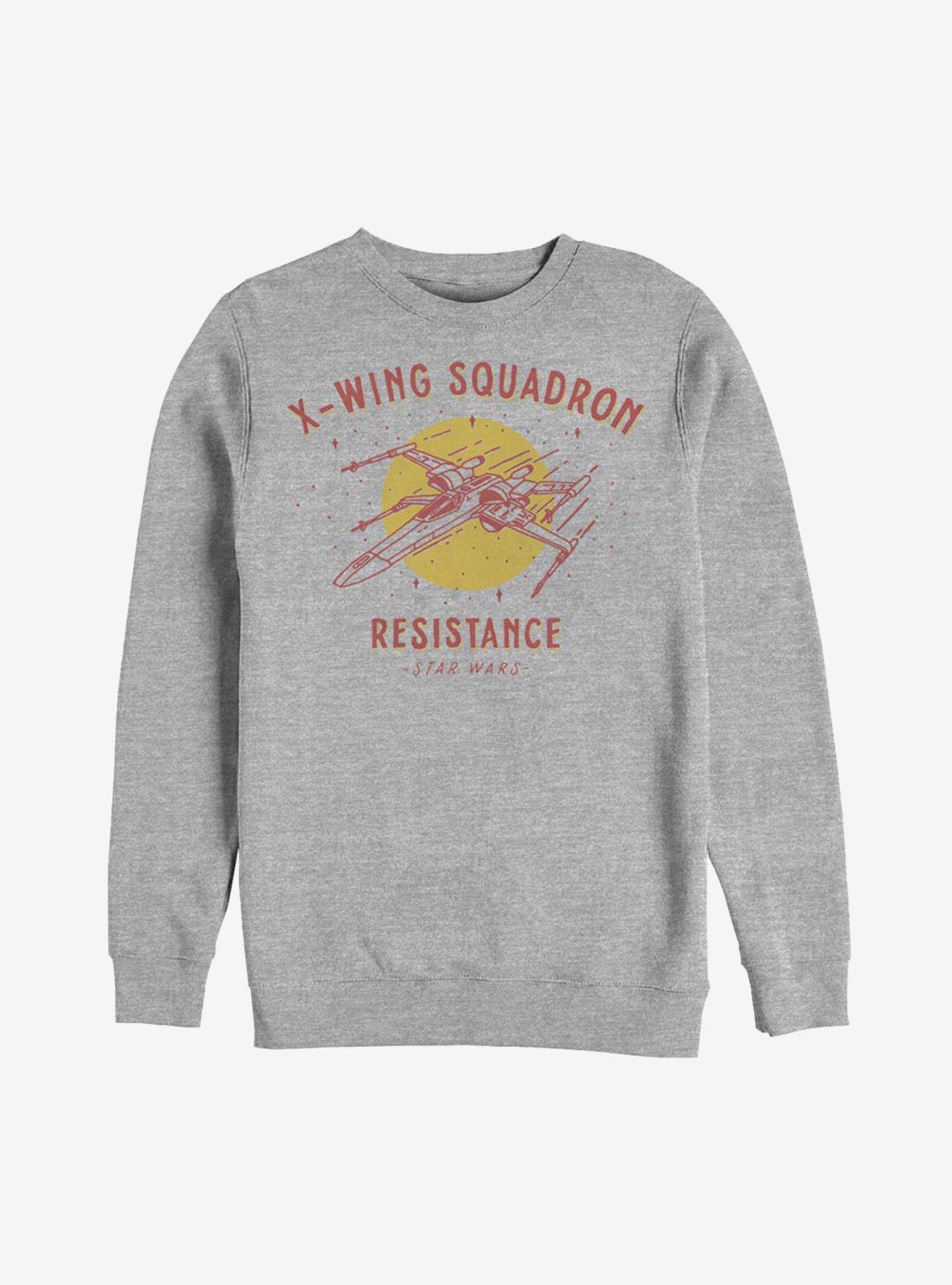 Star Wars Episode IX The Rise Of Skywalker X-Wing Squadron Resistance Sweatshirt, , hi-res