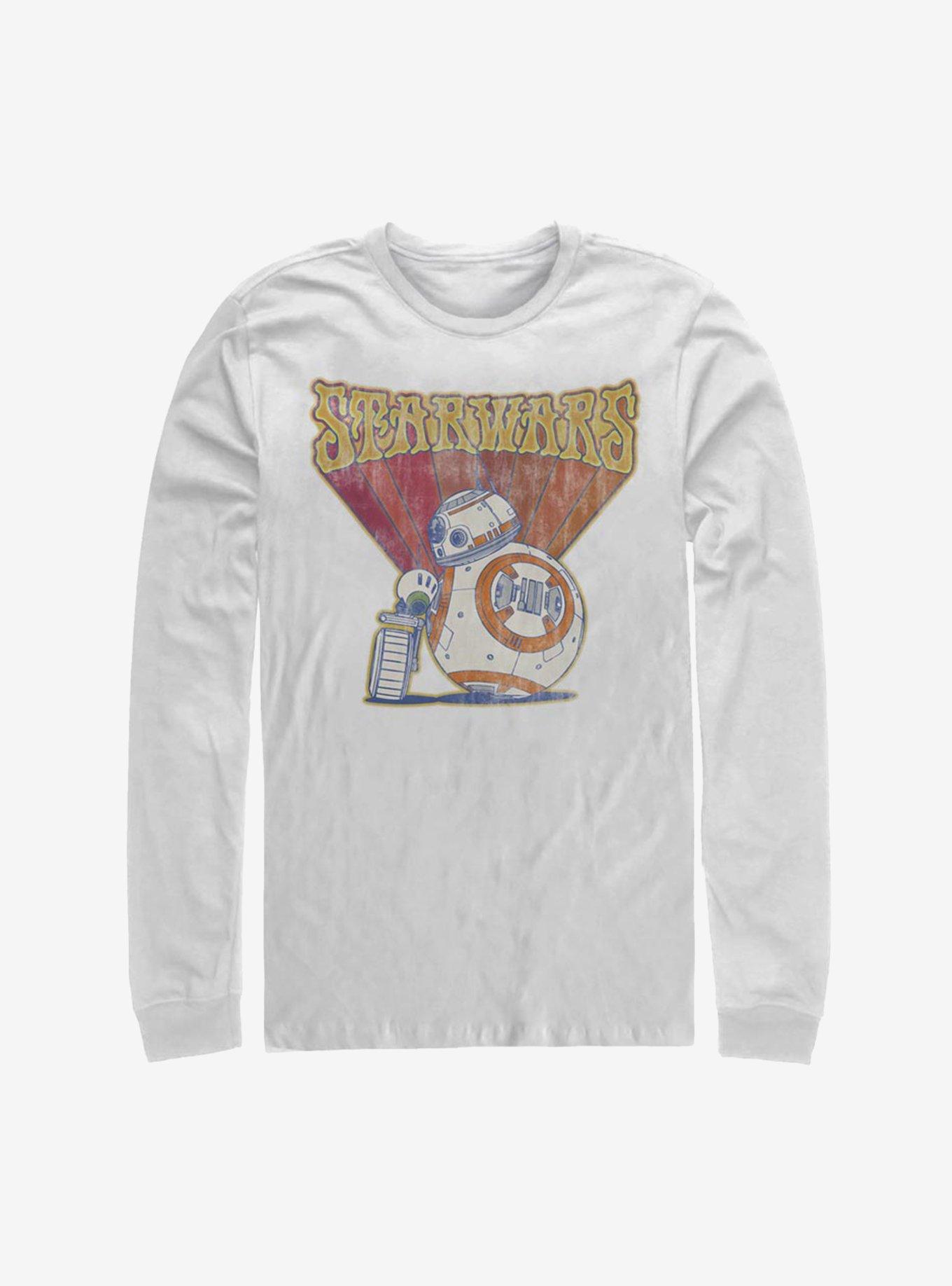 Star Wars Episode IX The Rise Of Skywalker BB8 Retro Long-Sleeve T-Shirt, , hi-res