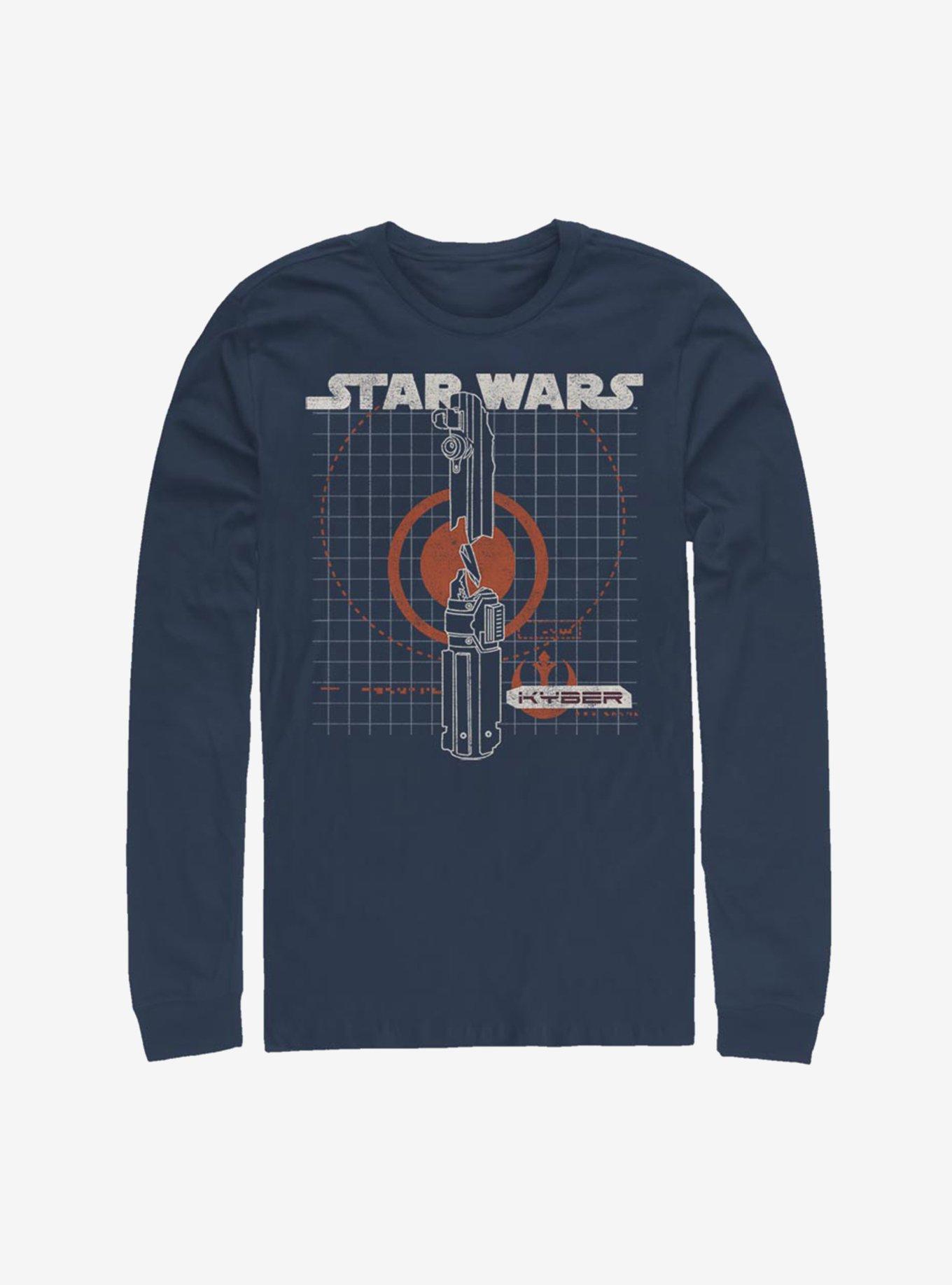 Star Wars Episode IX The Rise Of Skywalker Kyber Crystal Long-Sleeve T-Shirt, , hi-res