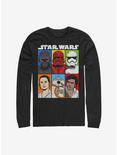 Star Wars Episode IX The Rise Of Skywalker Friends And Foes Long-Sleeve T-Shirt, BLACK, hi-res