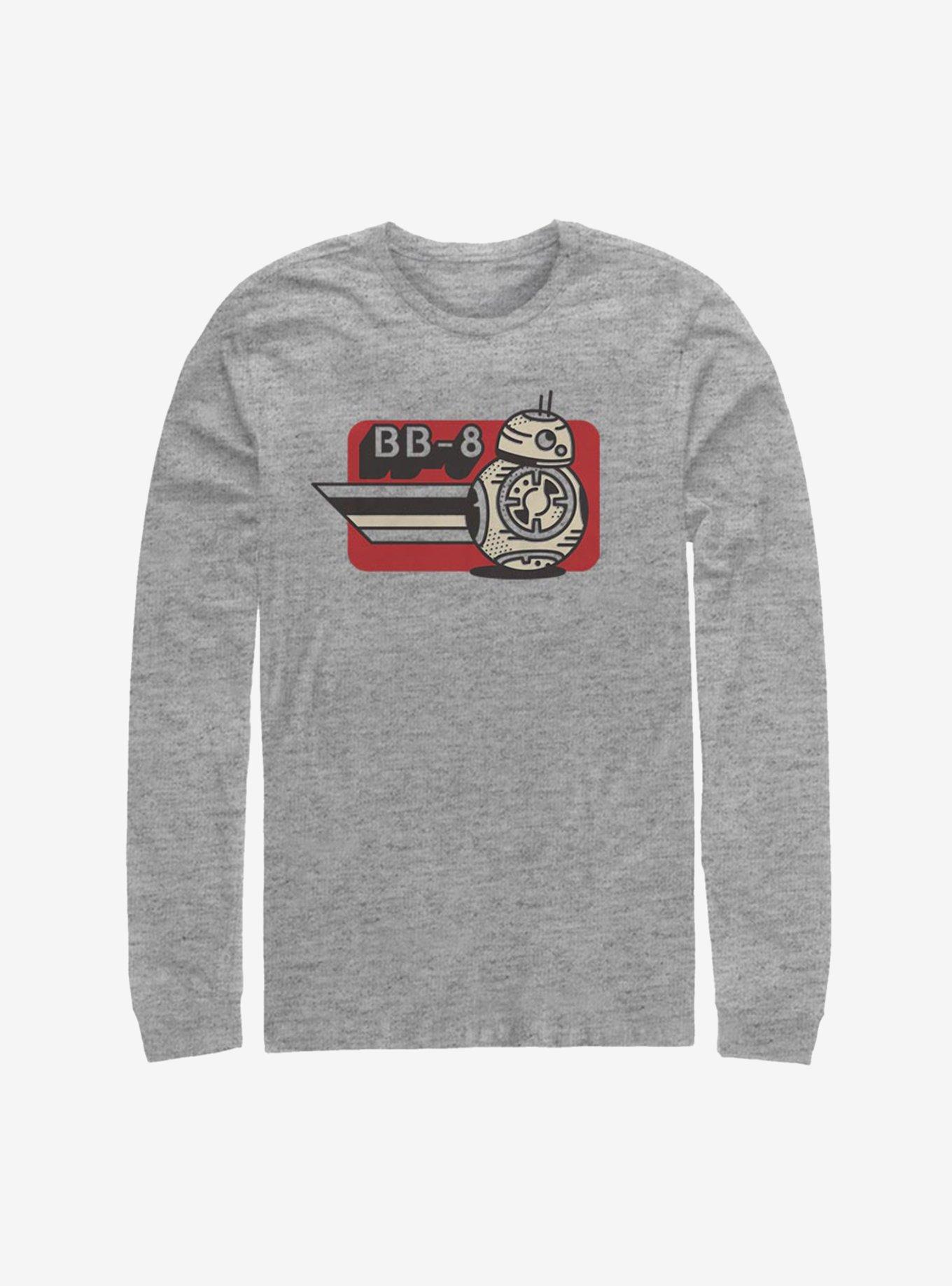 Star Wars Episode IX The Rise Of Skywalker Vintage BB-8 Long-Sleeve T-Shirt, , hi-res