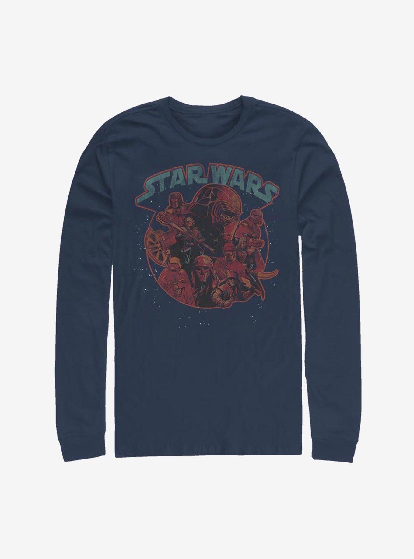 Star Wars Episode IX The Rise Of Skywalker Retro Villains Long-Sleeve T-Shirt, , hi-res