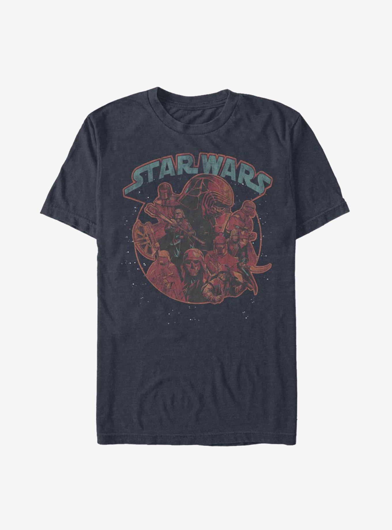 Star Wars Episode IX The Rise Of Skywalker Retro Villains T-Shirt